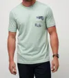 Travismathew Hypnotic Breeze T-shirt In Light Green In Green
