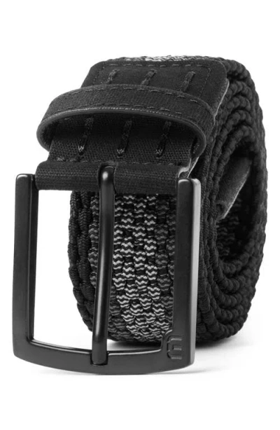 Travismathew In The Clear Woven Elastic Belt In Transparent
