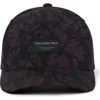 Travismathew Jungle Bird Fitted Baseball Cap In Black