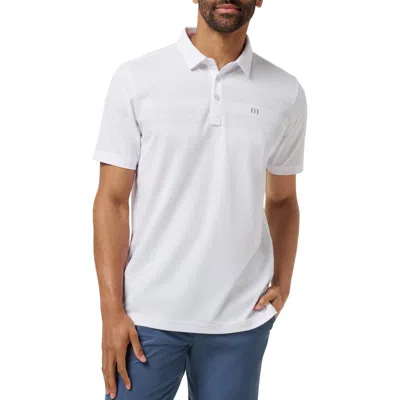 Travismathew Jungle Gallivant Polo In White