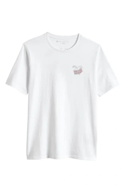 Travismathew Kids' Y Founding Member Cotton T-shirt In White
