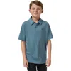 Travismathew Kids' Y The Heater Polo In Gray
