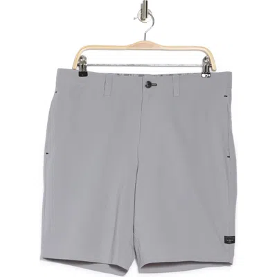 Travismathew Kite Surfer Shorts In Heather Light Grey