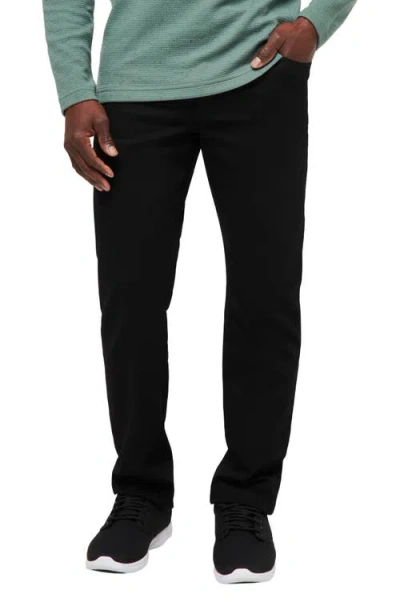 Travismathew Legacy Featherweight Straight Leg Jeans In Black