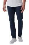 Travismathew Legacy Stretchknit Flat Front Chinos In Total Eclipse