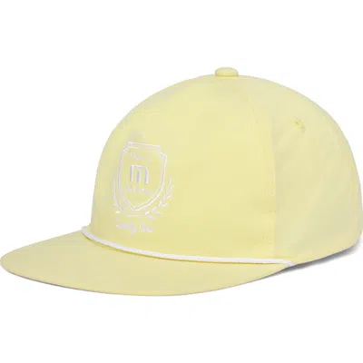 Travismathew Local Favorite Snapback Baseball Cap In Green