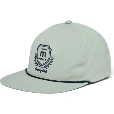 Travismathew Local Favorite Snapback Baseball Cap In Green