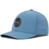 Travismathew Long Journey Snapback Baseball Cap In Captains Blue