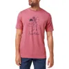 Travismathew Lost Weekend Graphic T-shirt In Pink