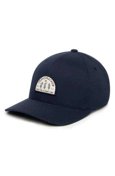 Travismathew Luau Life Snapback Baseball Cap In Blue