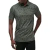 Travismathew Magma Melt Piqué Polo In Green
