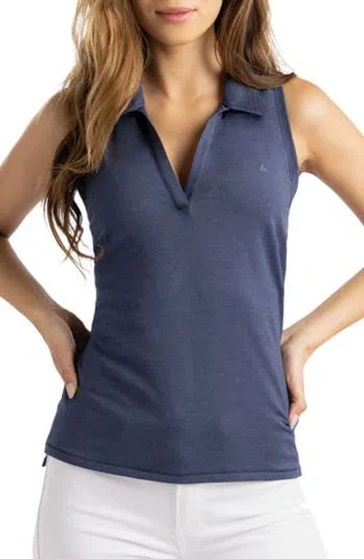 Travismathew Majorca Racerback Tank In Heather Mood Indigo