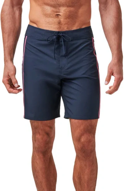Travismathew Making It Reef Board Shorts In Total Eclipse