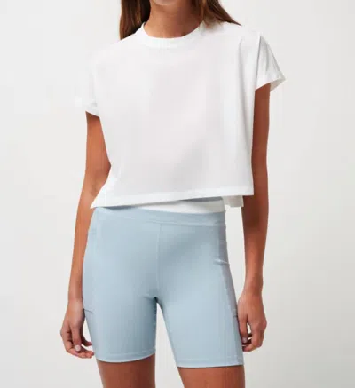 Travismathew Malibu Season Tech Woven Top In Ivory