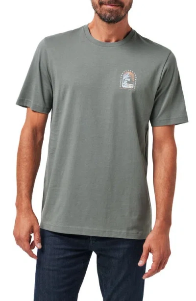 Travismathew Manta Dive Graphic T-shirt In Gray