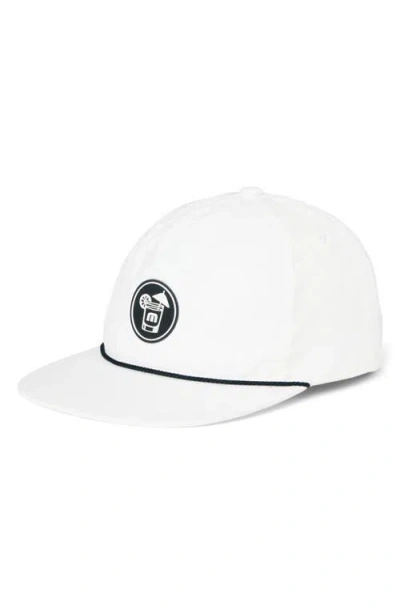 Travismathew Margarita Pitcher Snapback Baseball Cap In Neutral