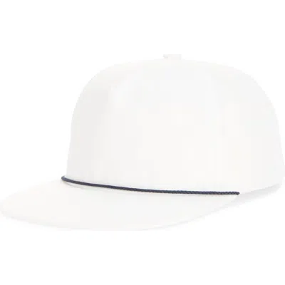 Travismathew Margarita Pitcher Snapback Cap In White