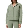Travismathew Marin Quilted Jacket In Green