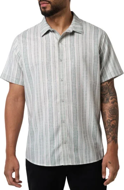 Travismathew Meant For More Short Sleeve Button-up Shirt In Multi