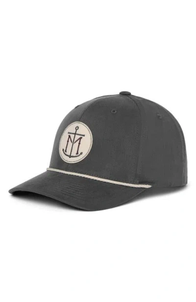 Travismathew Member Exclusive Snapback Baseball Cap In Black