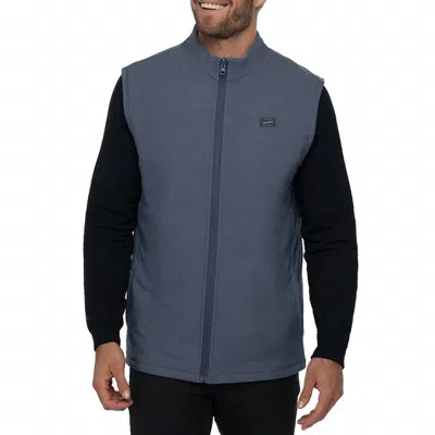 Travismathew Men's Clear Cut Vest In Insignia/vintage Indigo In Blue