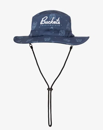 TRAVISMATHEW MEN'S FIRST EDITION BUCKET HAT IN NAVY BLUE