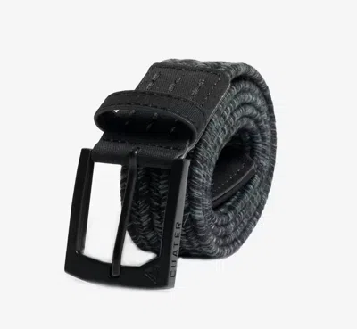 Travismathew Men's Popsicle Stretch Belt In Black/silver Pine In Multi