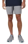 Travismathew Meridian Active Shorts In Gray