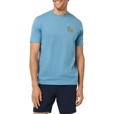 Travismathew Mermaid Sighting Cotton Graphic T-shirt In Blue