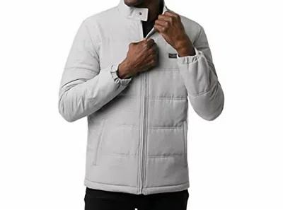 Travismathew Midnight Oil Jacket In Heather Gray