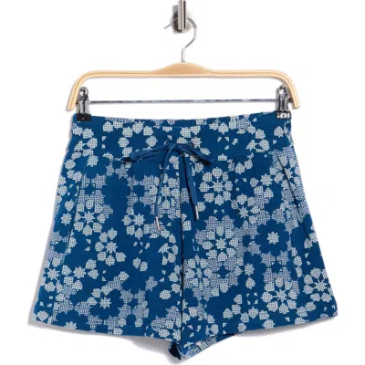 Travismathew Misted Meadow Performance Shorts In Blue