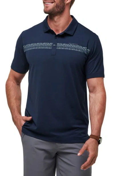 Travismathew Mood Lighting Polo In Total Eclipse