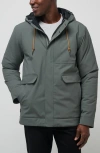 Travismathew Mountain Pass Waterproof Jacket In Dark Olive