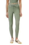 Travismathew Moveknit Drawstring Waist Leggings In Green