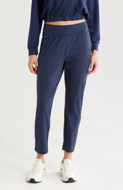 Travismathew Moveknit Resilience Pants In Navy Blazer