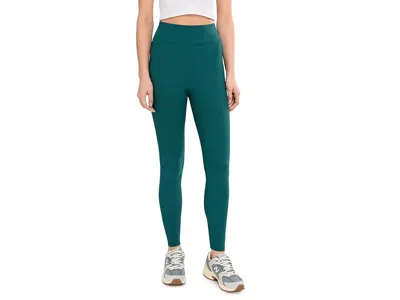 Travismathew Moveknit Rib Leggings In Blue