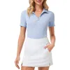 Travismathew Moveknit Rib V-neck Polo