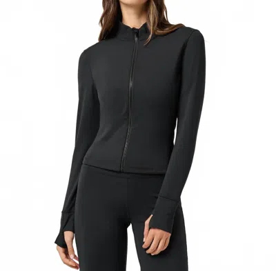 Travismathew Moveknit Zip Jacket In Black In Multi