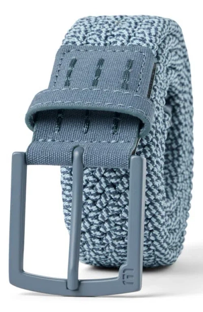 Travismathew Mutually Exclusive Stretch Woven Belt In Blue