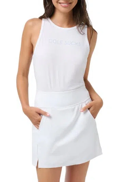 Travismathew My Way Stretch Cotton Tank In White