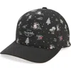 Travismathew Naughty But Nice Adjustable Baseball Cap In Black
