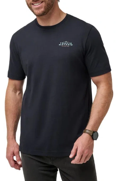 Travismathew Nautical Nines Graphic T-shirt In Black