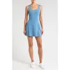 Travismathew Night Bloom Sleeveless Sport Dress In Copen Blue