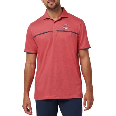 Travismathew North Gate Polo In Heather Azalea