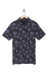 Travismathew Not Happening Cotton Blend Polo In Black