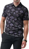Travismathew Not Happening Polo Shirt In Black In Black