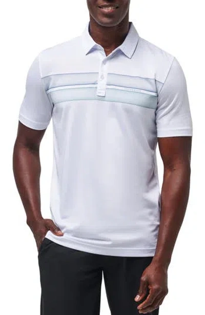 Travismathew Ocean Time Cotton Blend Polo In White