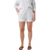 Travismathew Octavia Cotton Sweat Shorts In White