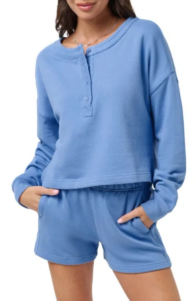 Travismathew Octavia Long Sleeve Cotton Henley
