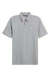 Travismathew Cliff Jumping Polo In Heather Medium Grey
